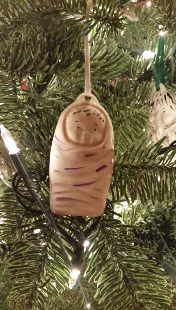 a baby Jesus ornament