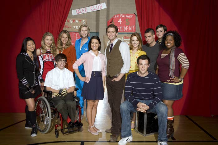 A cast photo