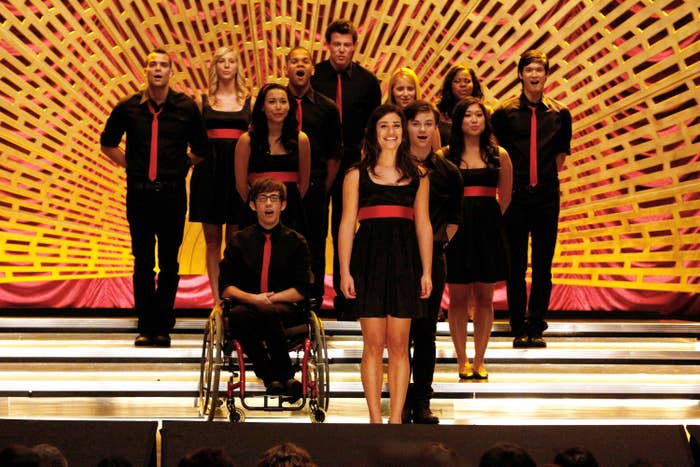 The Glee Club performing