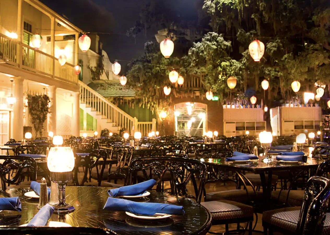 An image of the Blue Bayou retaurant