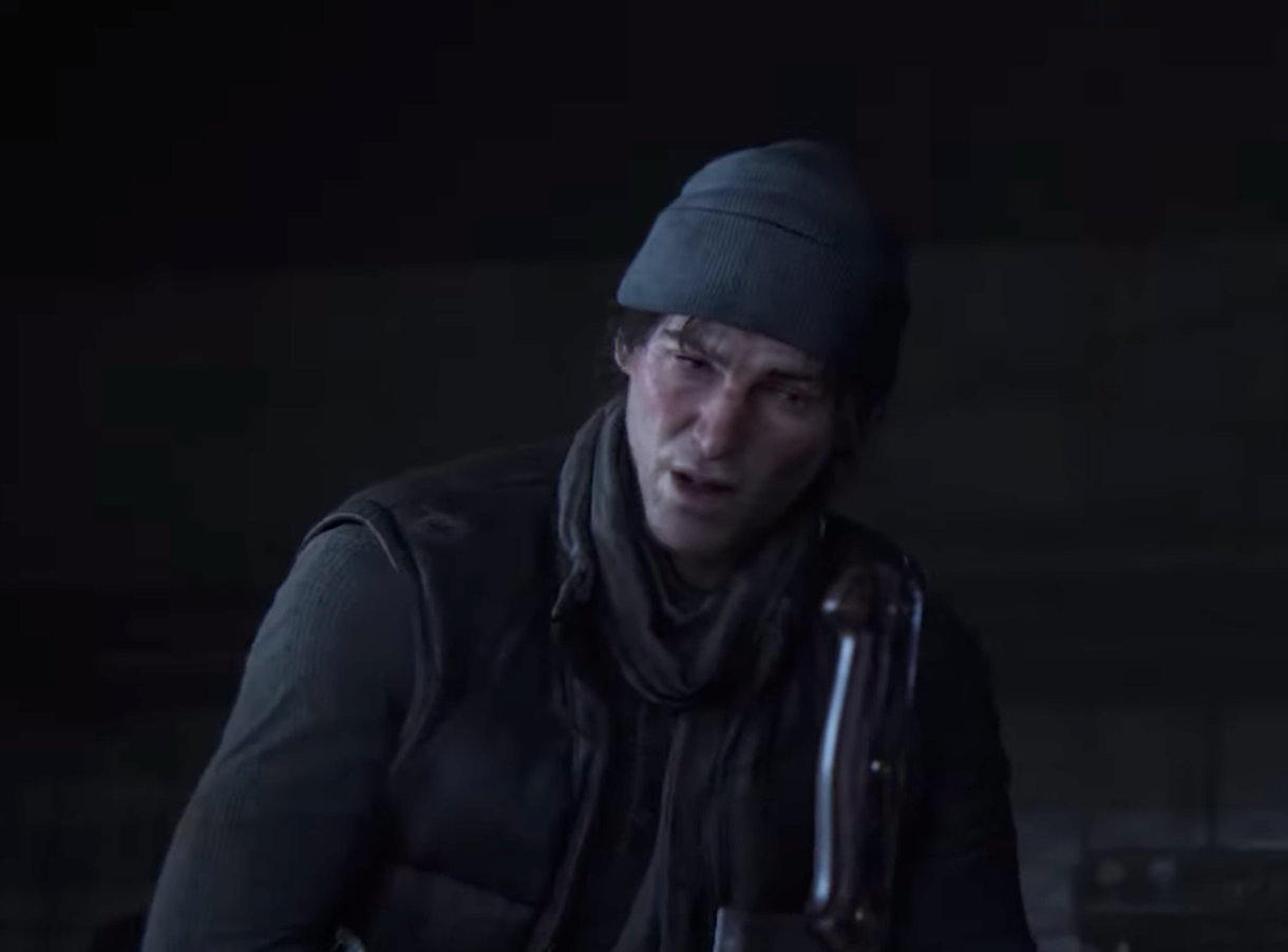 James in The Last of Us game