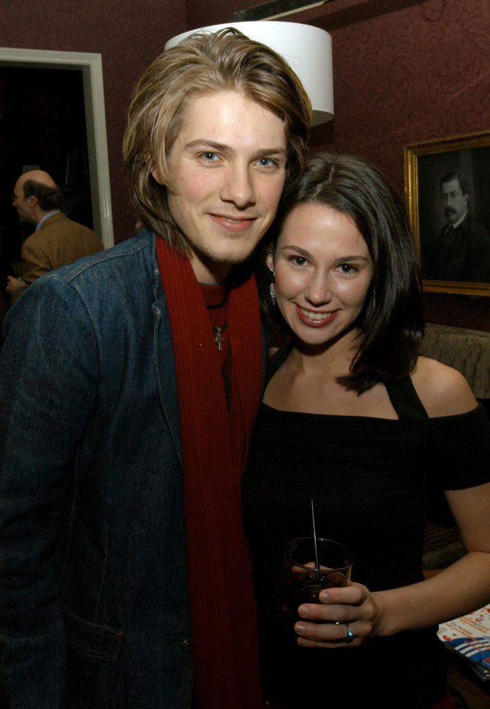 the couple at an event