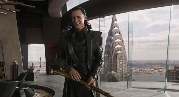 Loki smiling