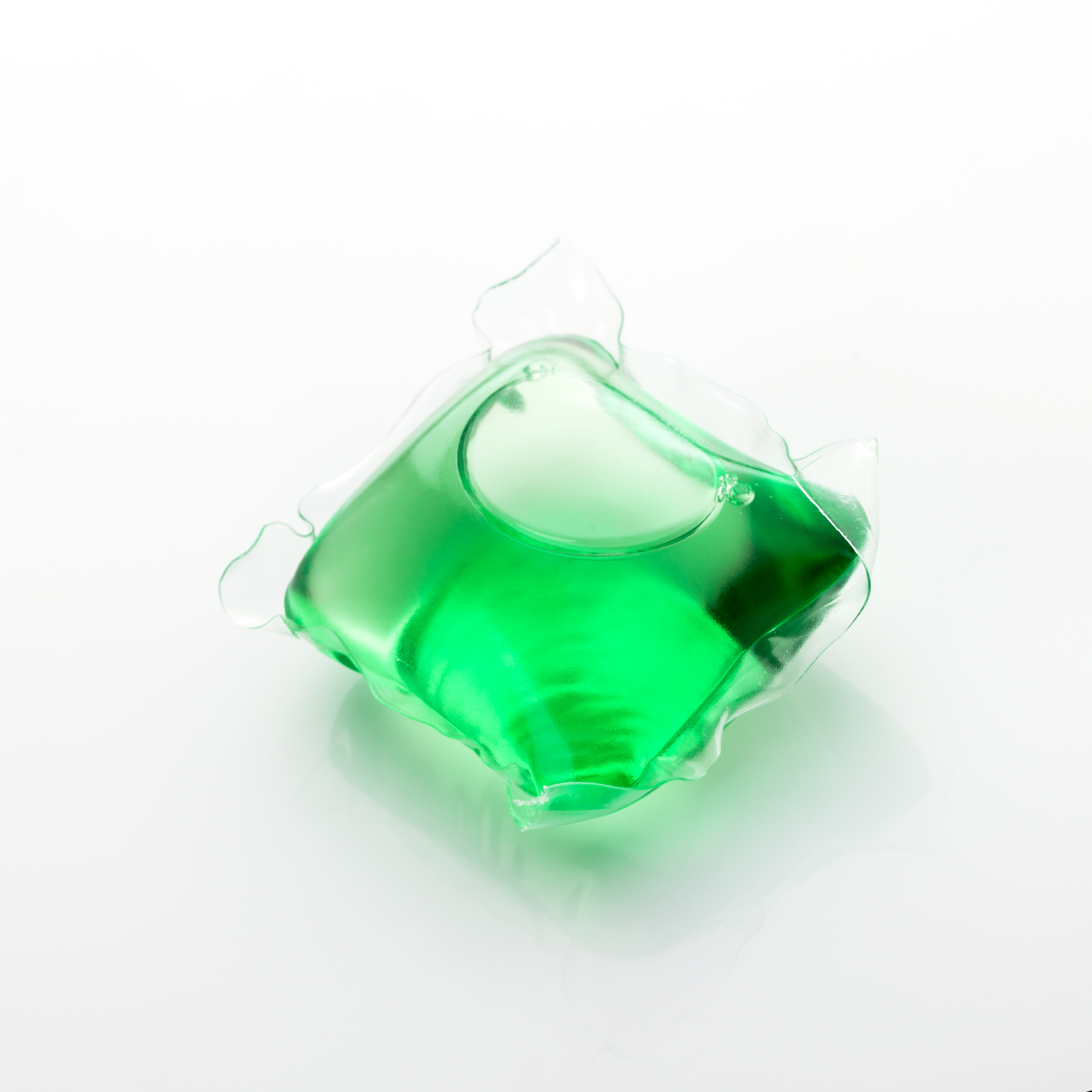 A laundry detergent pod