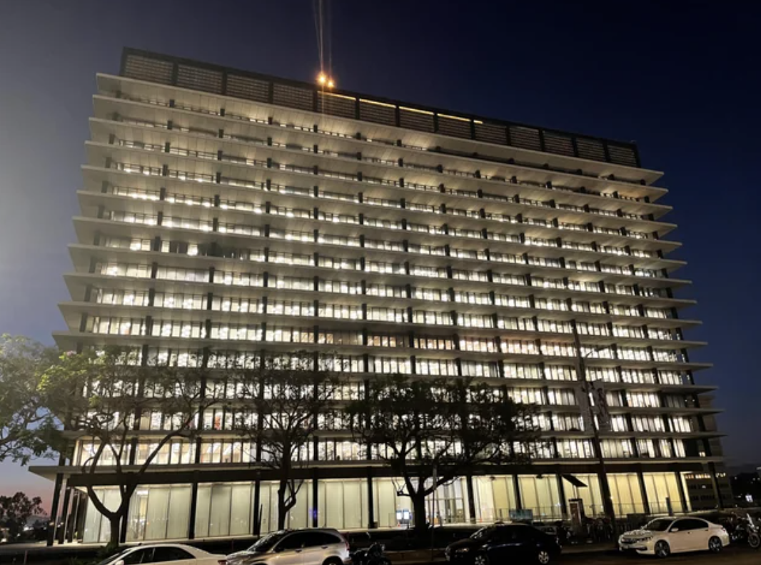 The LAPD offices