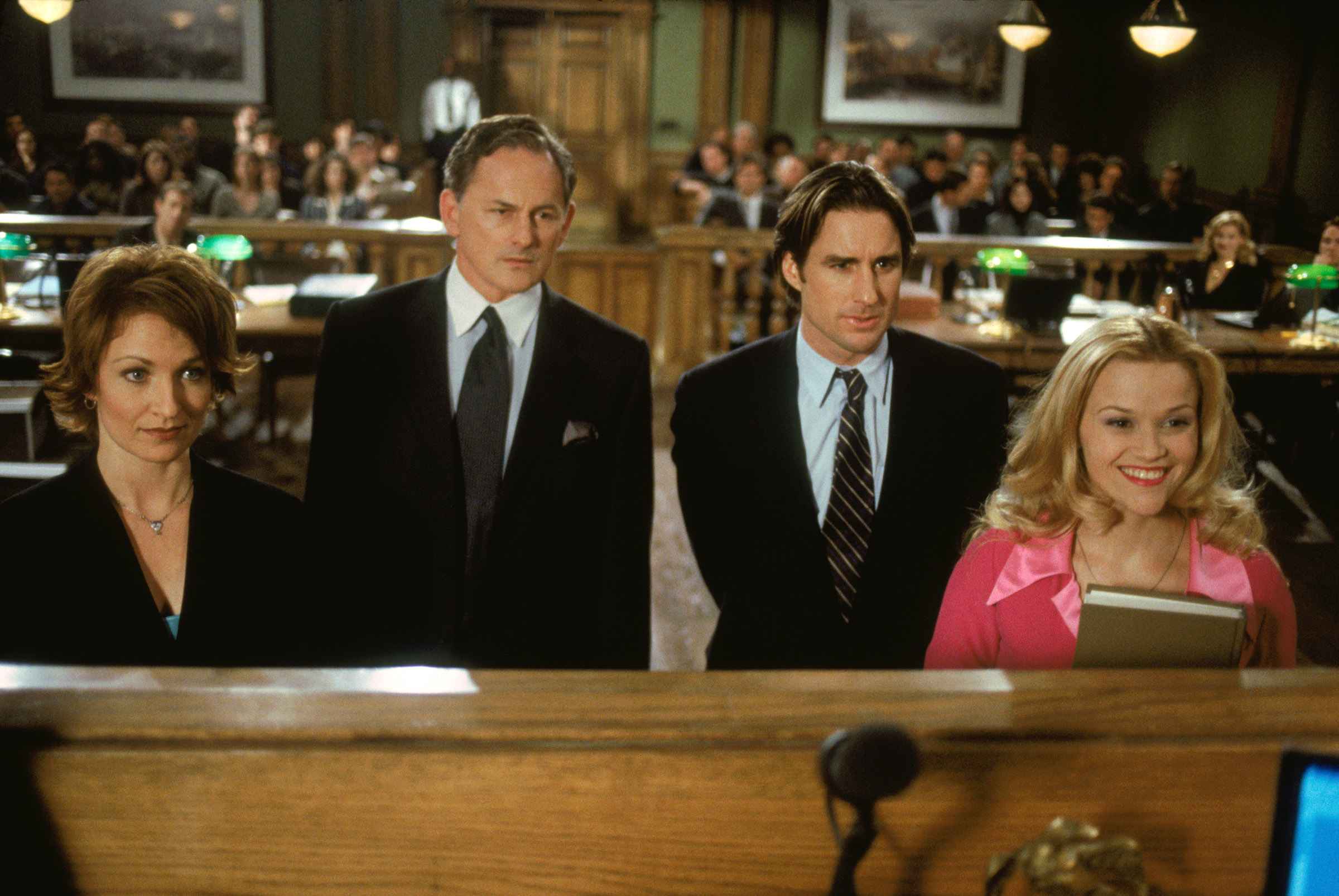 a courtroom scene from &quot;Legally Blonde&quot;