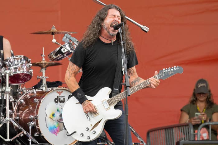 Foo Fighters onstage