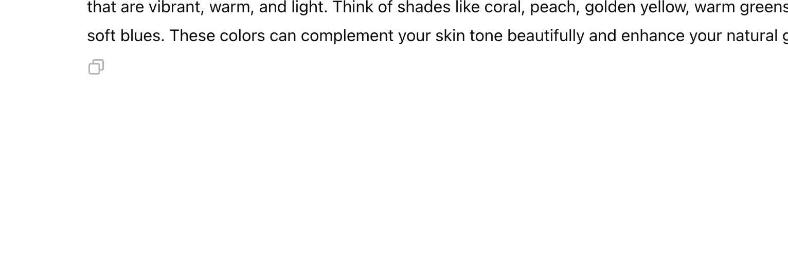 ChatGPT and the user are discussing the user&#x27;s skin tone color #EAC8C2 and how it fits into the Spring color palette for clothing