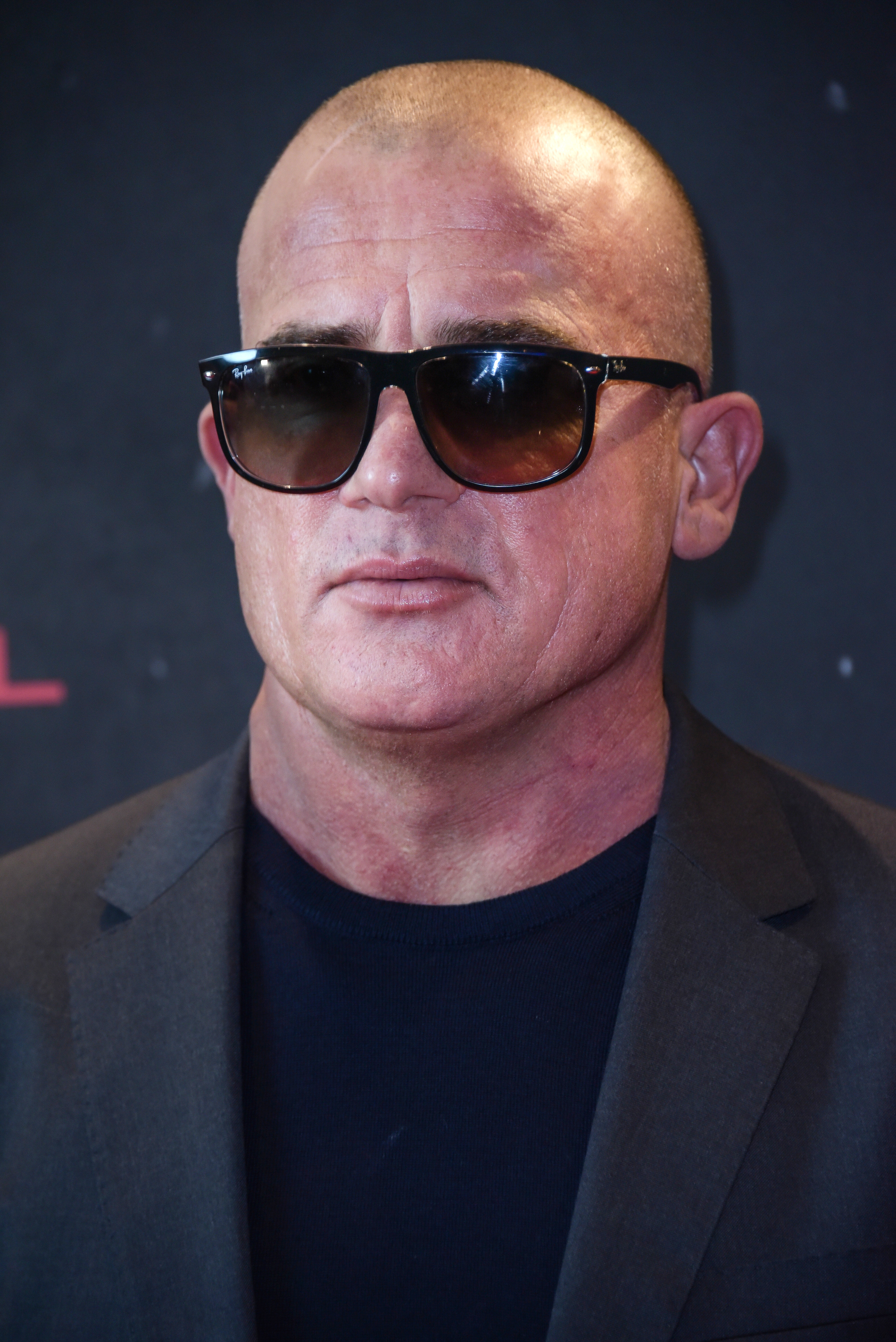 Closeup of Dominic Purcell