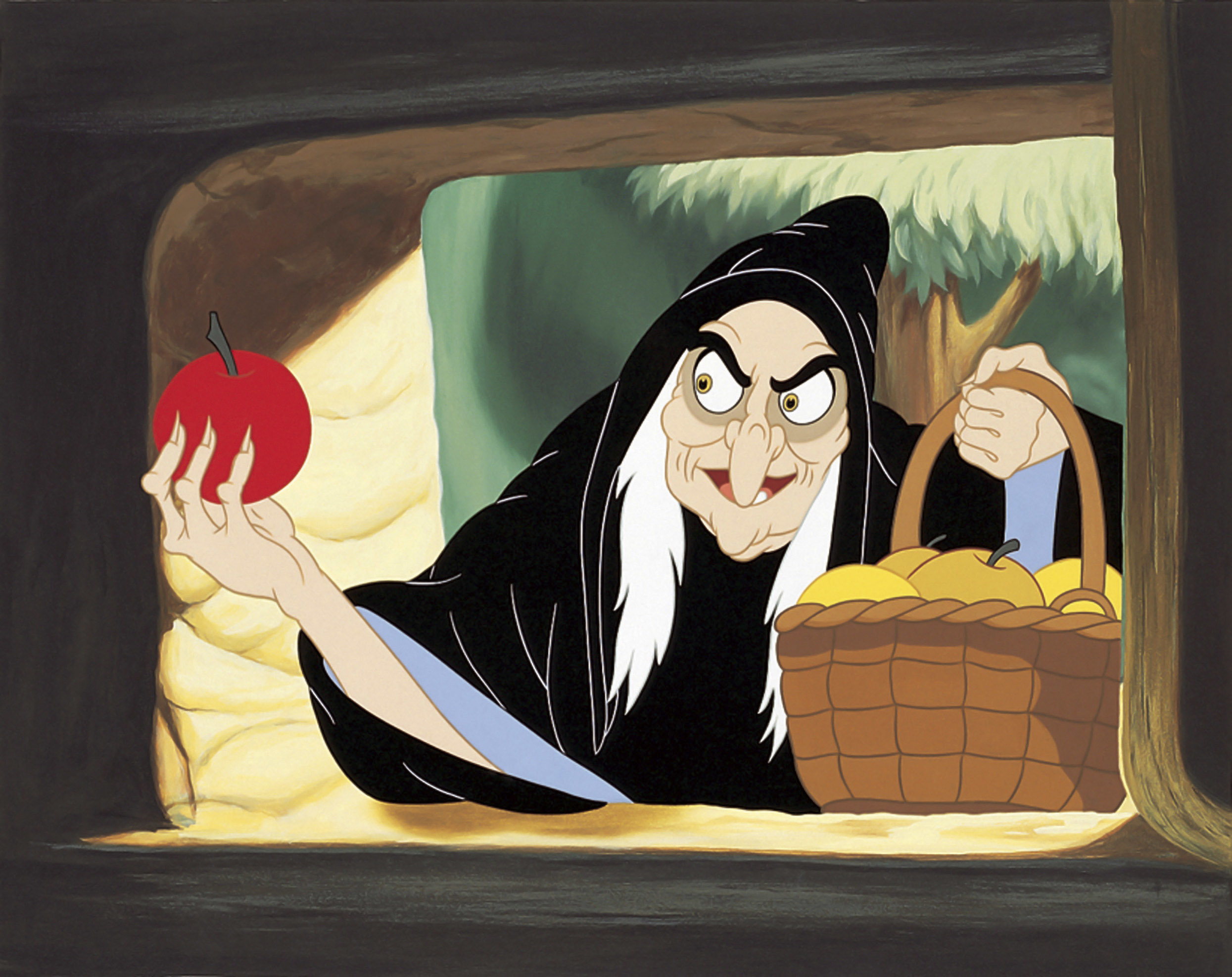 The Evil Queen disguised as the Wicked Witch in &quot;Snow White and the Seven Dwarfs&quot;