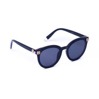 dark blue sunglasses