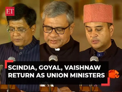 Modi Cabinet 3.0: Piyush Goyal, Jyotiraditya Scindia, Ashwini Vaishnaw return as Union ministers