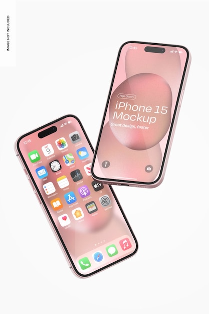 15 Mockup iPhone'a z perspektywy