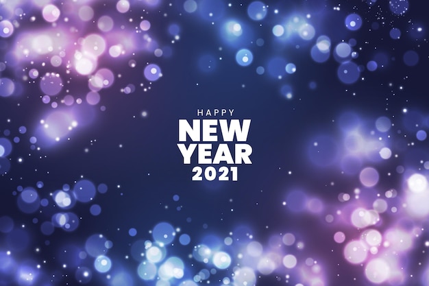 Niewyraźny nowy rok 2021