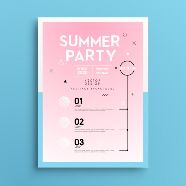 Summer Party plakat