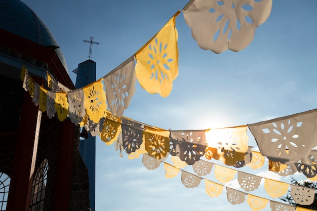 Bezpłatny plik Zdjęcie dekoracje imprezowe papel picado