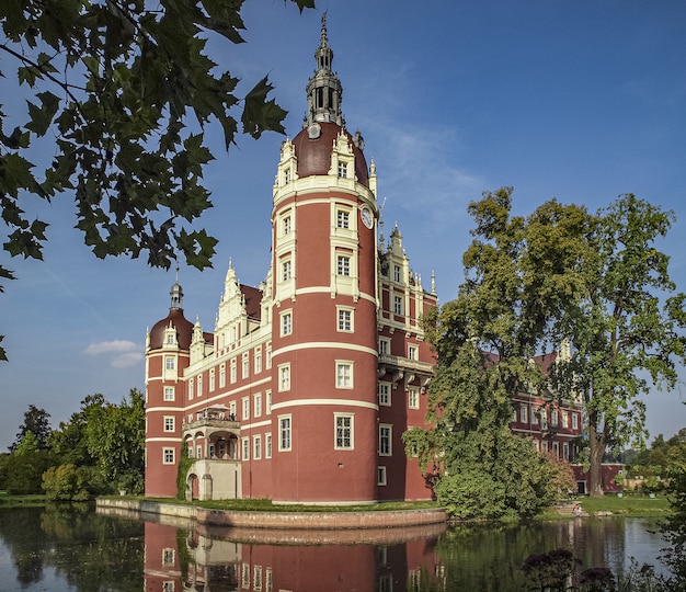 Bezpłatne zdjęcie park i zamek bad muskau