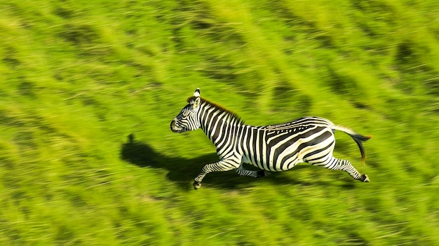 Bezpłatne zdjęcie piękna zebra na wolności