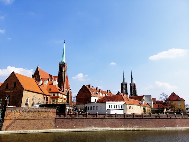 Bezpłatne zdjęcie piękne ujęcie bastiona ceglarskiego we wrocławiu