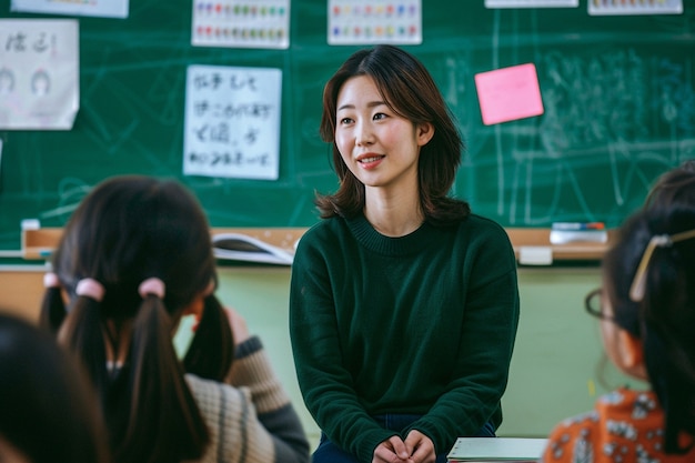 Foto gratuito donne che insegnano in classe