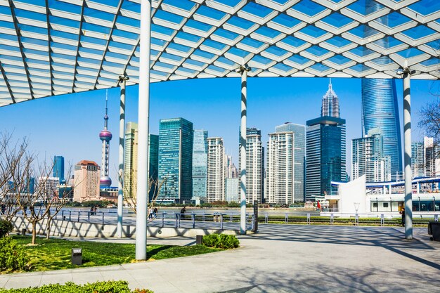 Edificio della città di Shanghai