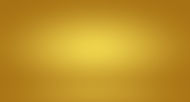 Foto gratuito la parete da studio astratta di lusso giallo oro sfumato si usa bene come sfondolayoutbanner e pres...