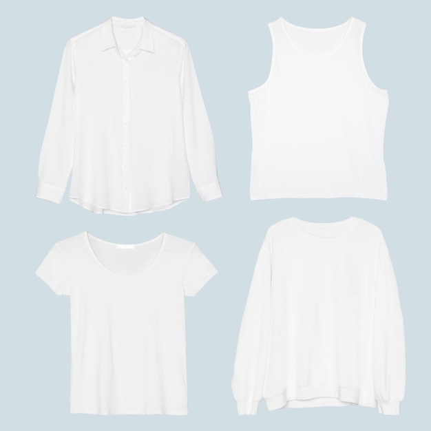 Set moda minimal da donna semplice