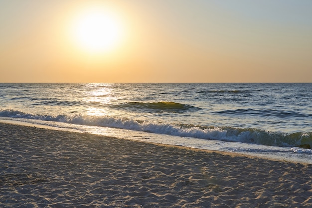 Alba e spiaggia