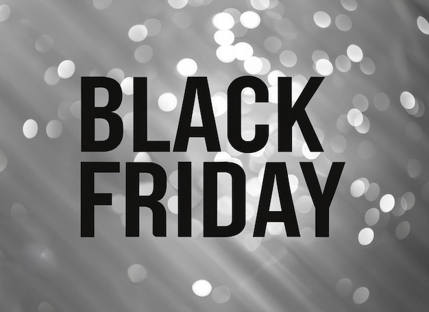 Bella trama del black friday con sfondo brillante