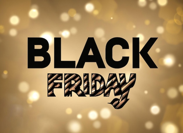 Bella trama del black friday con sfondo brillante