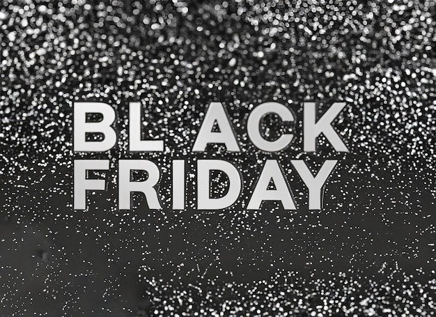 Bella trama del black friday con sfondo brillante