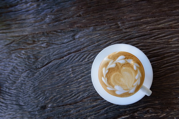 Caffè caldo nella caffetteria