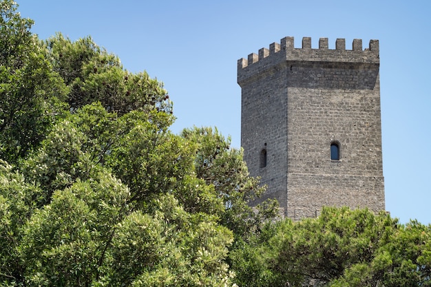 Castello di Venere a Erice, in provincia di Trapani in Sicilia