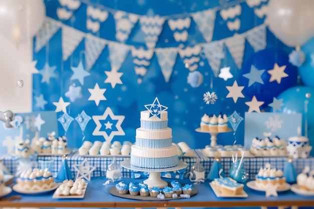 decorazione di compleanno di Israele sfondo