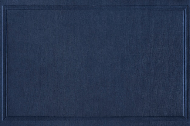 Modello di copertina del libro blu navy