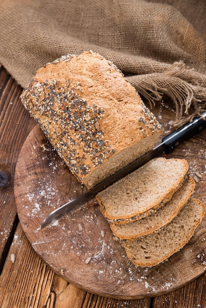 Pagnotta di pane fatta in casa