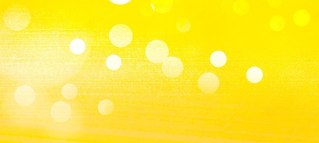 Foto sfondio bokeh giallo perfetto per banner poster anniversario e varie opere di design