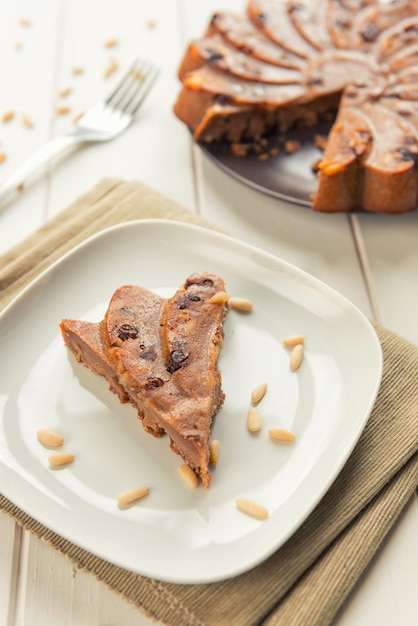 Torta di castagne