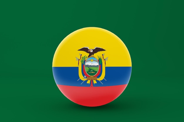 Foto grátis bandeira do equador