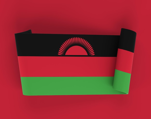 Foto grátis banner de fita do malawi