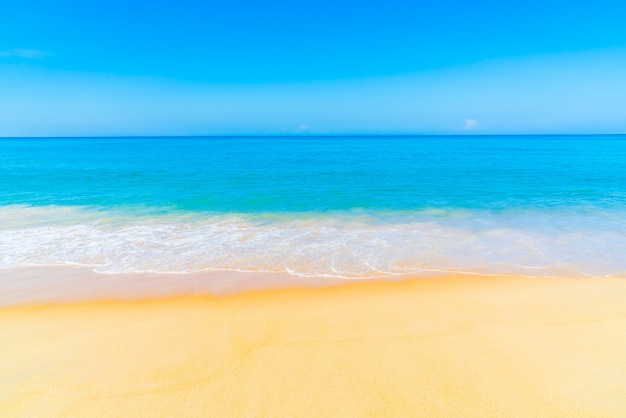 Foto grátis bela praia e mar