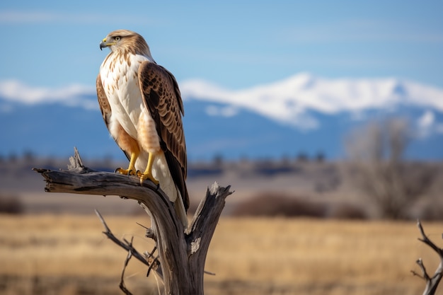 Foto grátis belos falcões na natureza