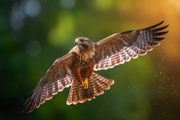 Foto grátis belos falcões na natureza