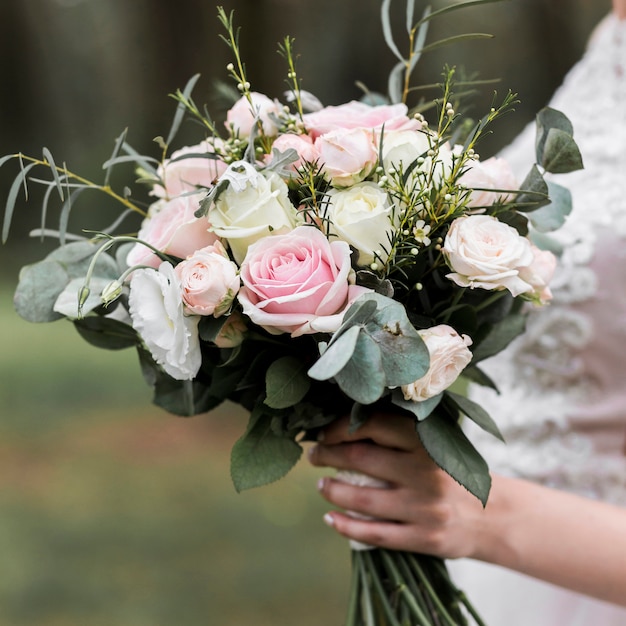 Foto grátis buquê de casamento