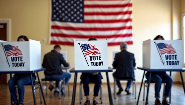 Foto grátis eleições americanas direito de voto