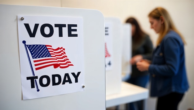 Foto grátis eleições americanas direito de voto