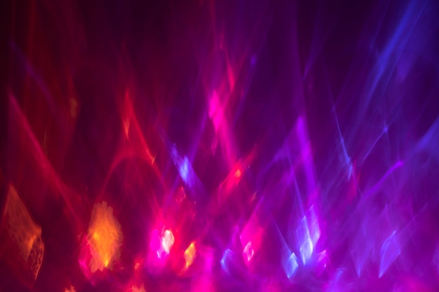 Foto grátis fundo estético com efeito de luz led neon abstrato