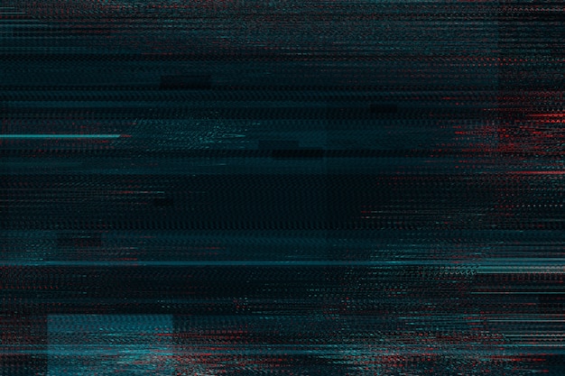 Foto grátis fundo preto com textura de efeito glitch