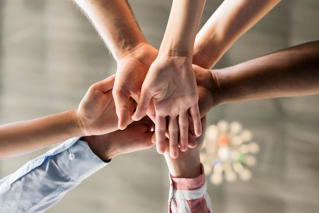 Foto grátis grupo de amigos reunidos