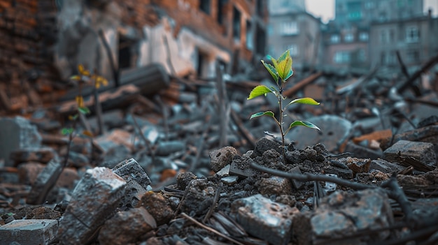 Foto grátis plantas que crescem no solo